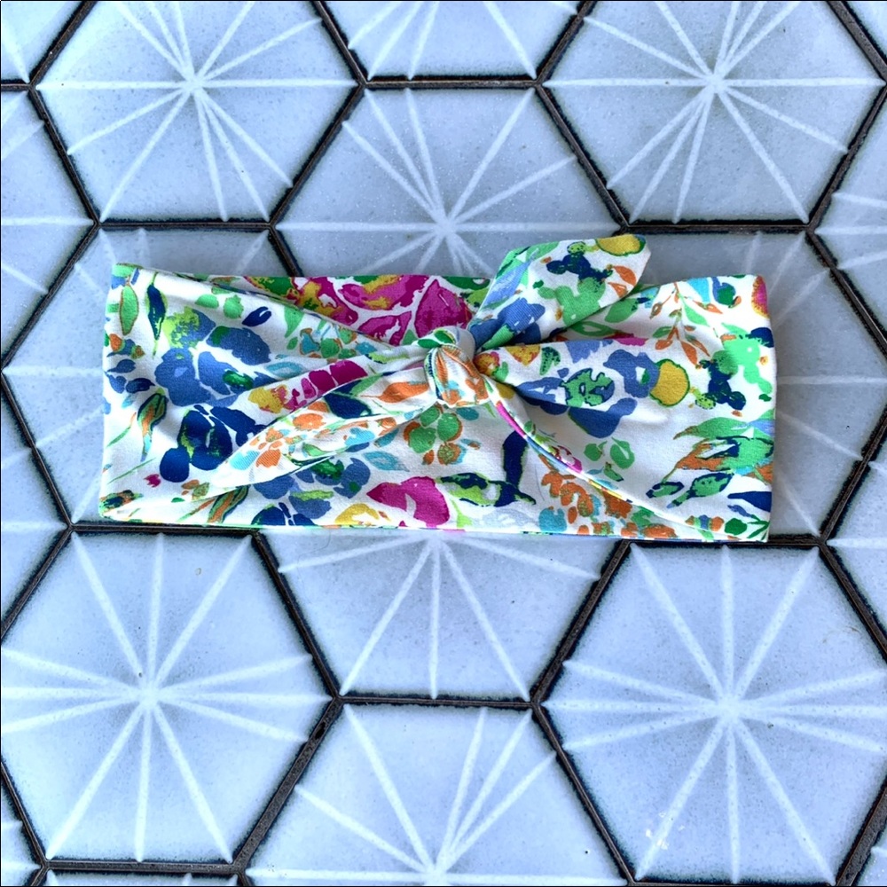 Infant Multi Colored Floral Headband